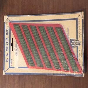 N.S. Meyer, inc. U.S.M.C. 6th enlistment service stripes